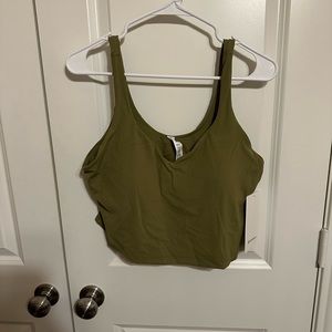 Lululemon Align Tank. Bronze Green. Size 14. NWT.